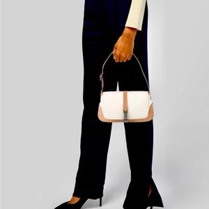 Gucci GG Canvas Mini Jackie Flap Bag